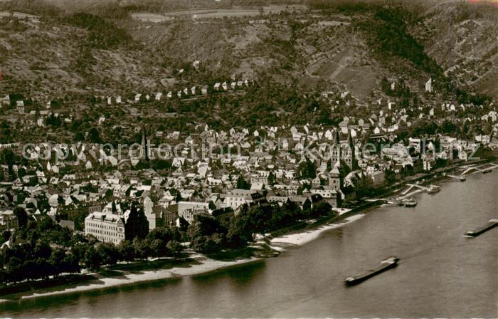 Boppard Rhein Fliegeraufnahme
