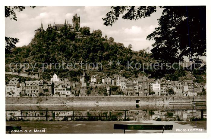Cochem Kochem Mosel Panorama mit Burg Cochem
