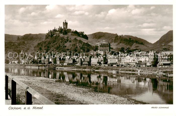 Cochem Kochem Mosel Panorama mit Burg
