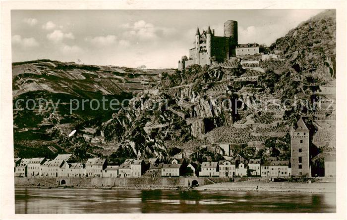 St Goarshausen Rhein Burg Katz