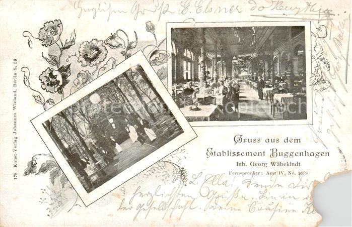 Buggenhagen Etablissement Buggenhagen Gastraeume