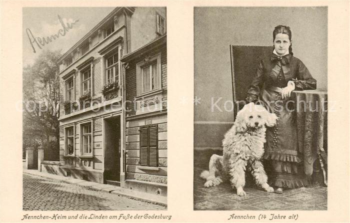 Godesberg Bad Aennchen Heim und die Linden am Fusse der Godesburg Aennchen 14 Ja
