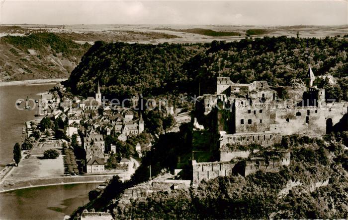 St Goar Rhein und Burg Rheinfels