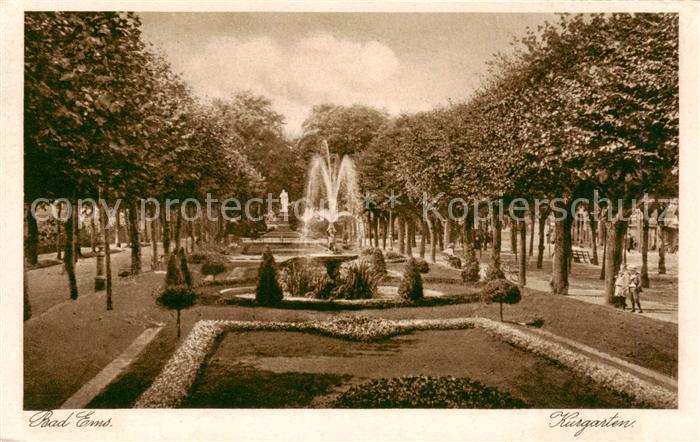 Bad Ems Lahn Kurgarten