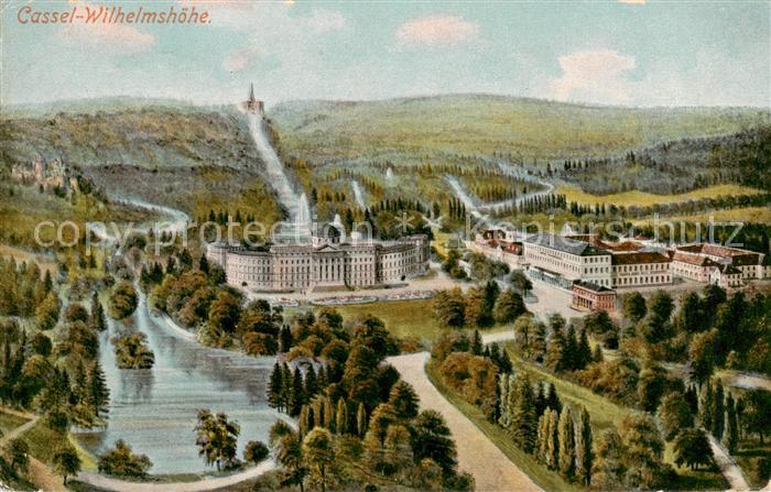 Wilhelmshoehe Kassel Panorama
