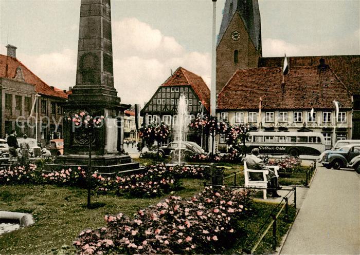 Eutin Schleswig-Holstein Marktplatz mit St Michaelis