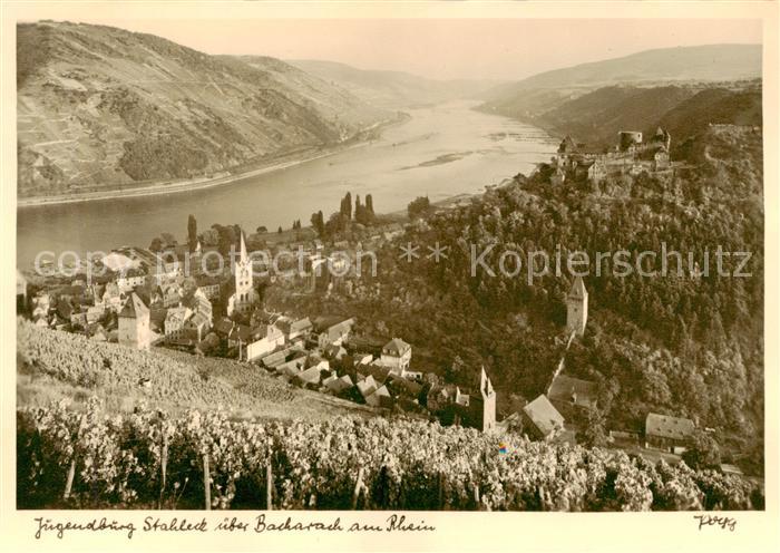 Bacharach Rhein Jugendburg Stahleck