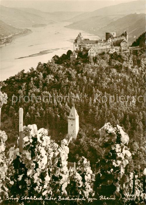 Bacharach Rhein Burg Stahleck Fliegeraufnahme