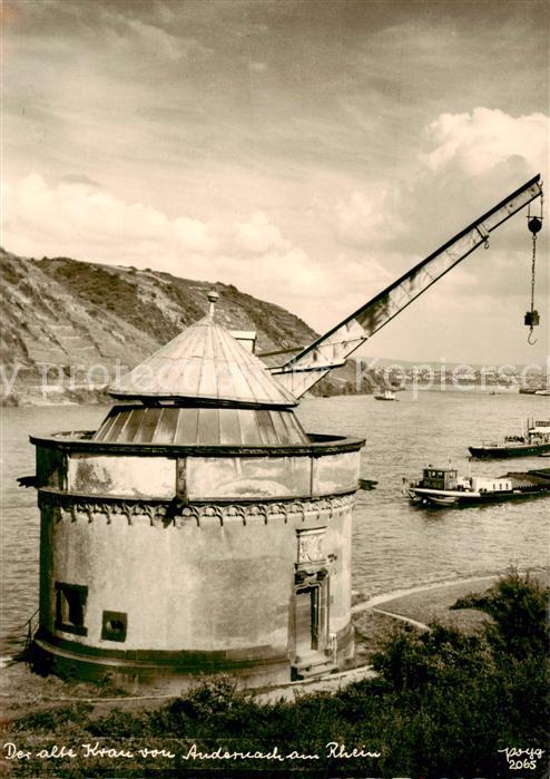 Andernach Rhein Alter Kran