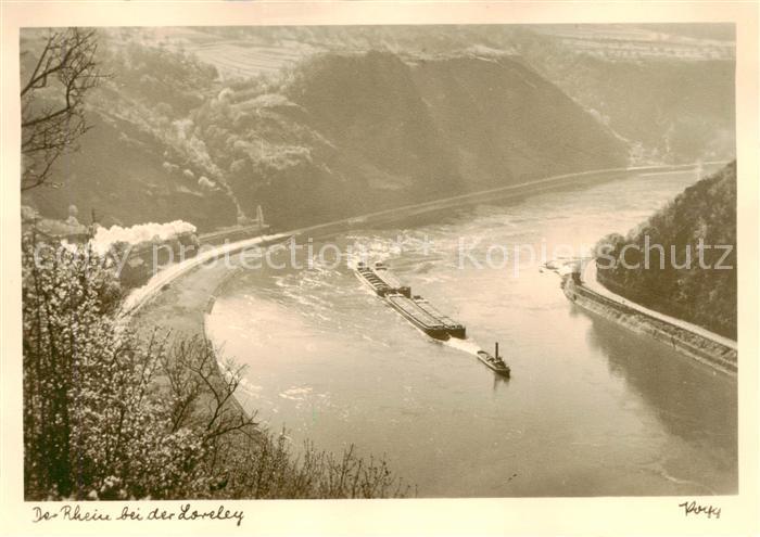 St Goar Rhein bei der Loreley