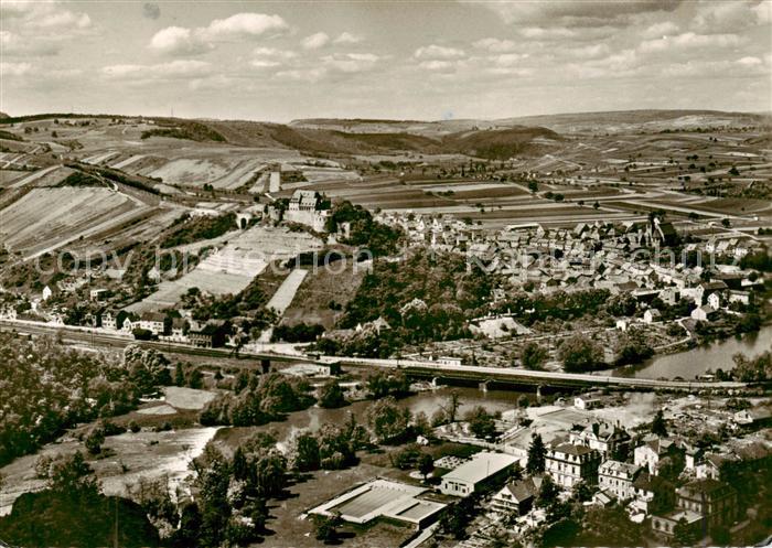 Bad Muenster Stein Ebernburg Fliegeraufnahme