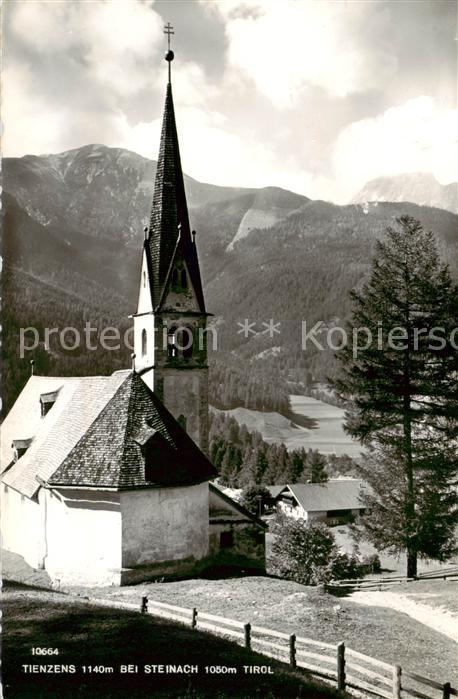 Tienzens Steinach Brenner Tirol AT Dorfkirche Alpenblick