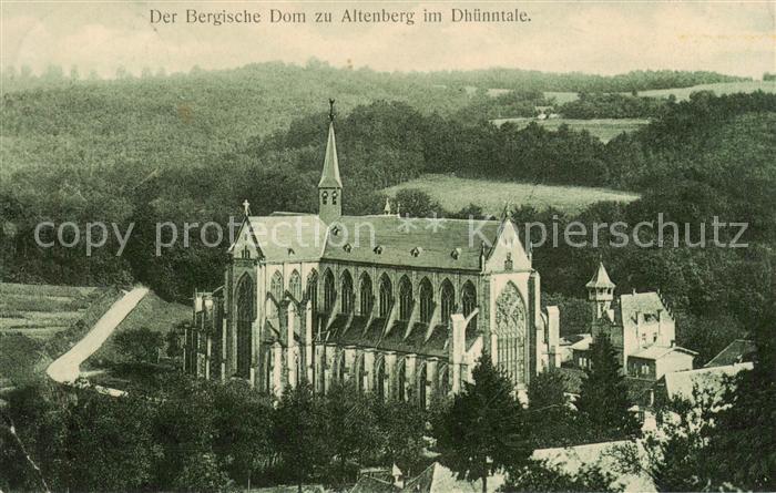 Altenberg Dhuenntal Bergisches Land Bergischer Dom