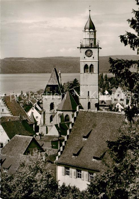 ueberlingen Bodensee Motiv mit Kirche