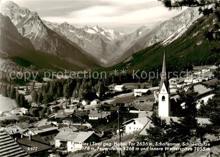 Trins Innsbruck Hohes Tor Schafkamm SchneespitzeFeuersteine und Innere Wetterspi