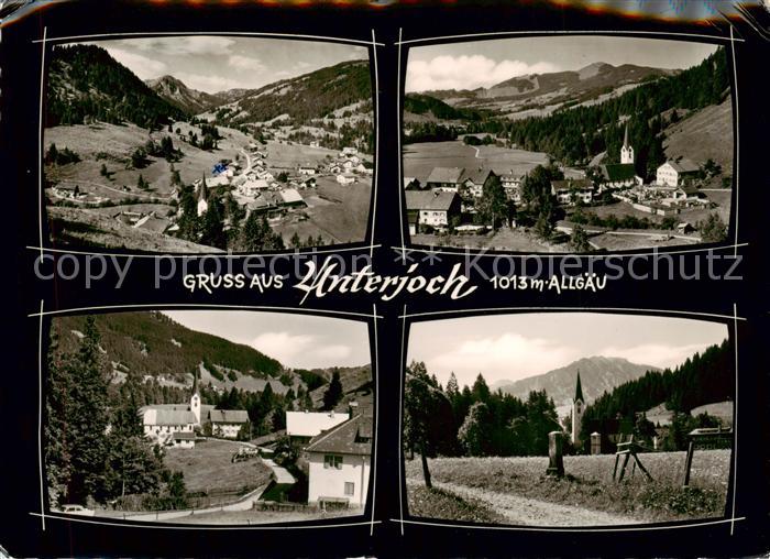 Unterjoch Bad Hindelang Panorama Teilansichten