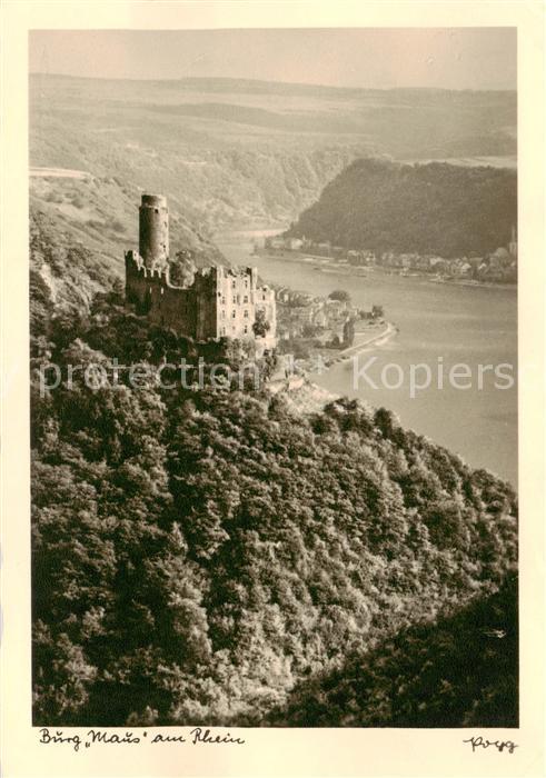 St Goarshausen Rhein Burg Maus