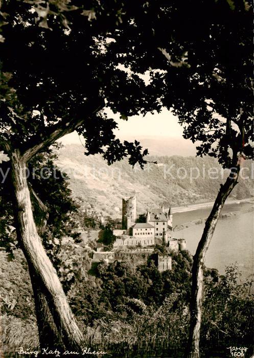 St Goarshausen Rhein Burg Katz