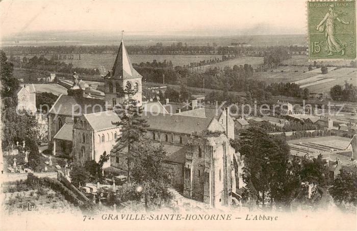 Graville-Sainte-Honorine 76 Seine-Maritime Abbaye