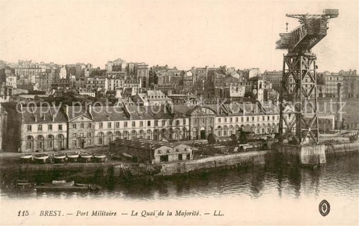 Brest 29 Port Militaire Le Quai de la Majorite