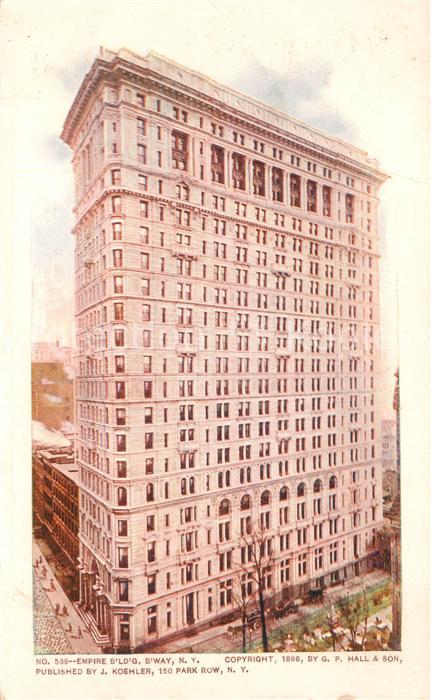 New York City Empire Building Broadway