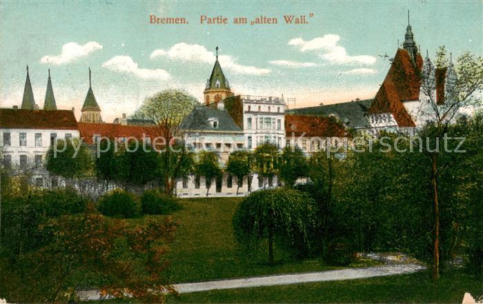 BREMEN  CITY Partie am alten Wall