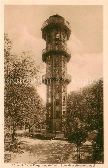 Loebau Sachsen Bergturm