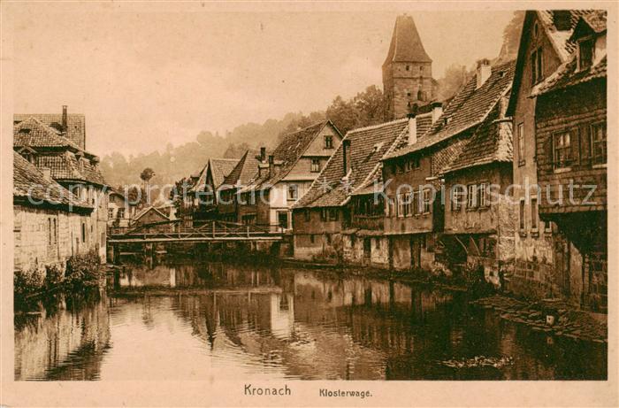 Kronach Oberfranken Klosterwage
