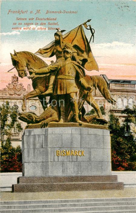 Frankfurt Main Bismarck-Denkmal
