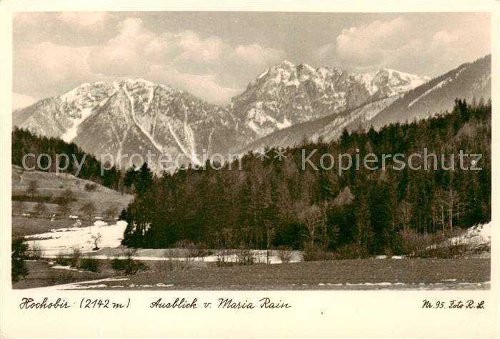 Hochobir 2142m Kaernten AT Aublick von Maria Rain