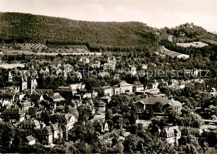 Bad Kissingen Blick auf Ruine Bodenlaube