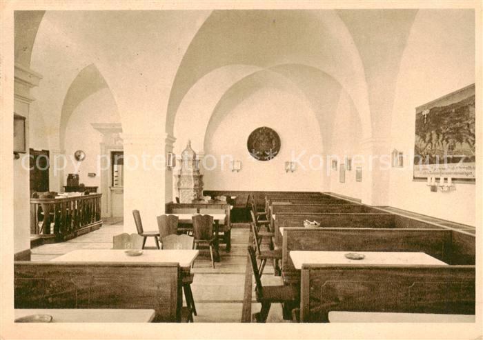 WueRZBURG Bayern Buergerspital zum hl. Geist Trinkstube Gewoelbeschiff