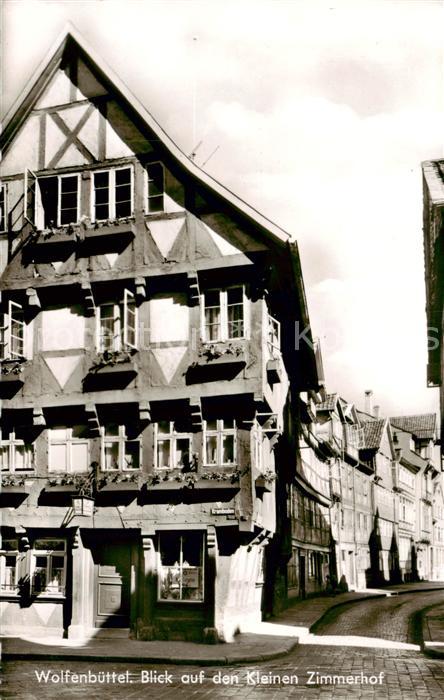 Wolfenbuettel Blick auf den Kleinen Zimmerhof