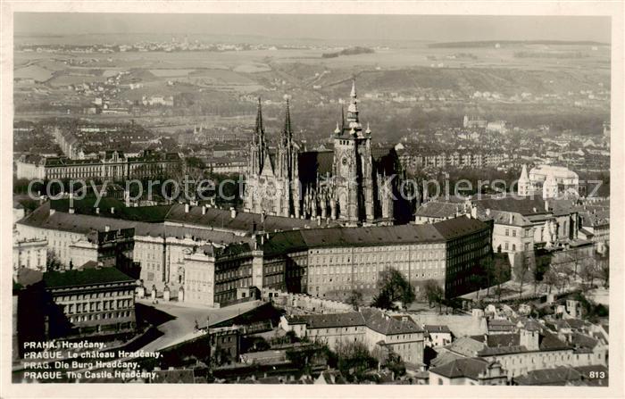 Praha Prahy Prague Burg Hradcany