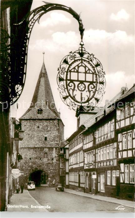 GOSLAR Harz Niedersachsen Breitestrasse