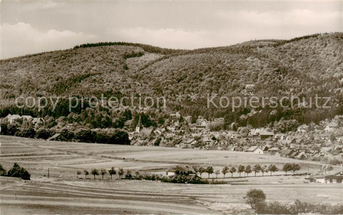 Bad Sachsa Harz Panorama mit Blick auf Katzenstein