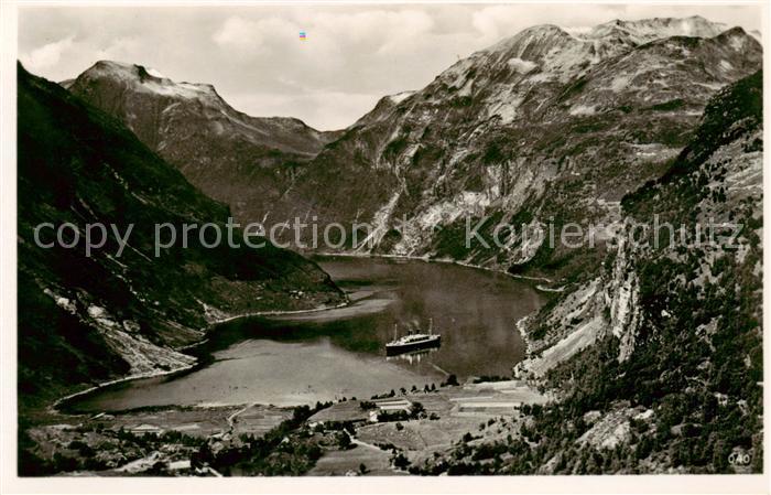 Norwegen Norge Geirangerfjord