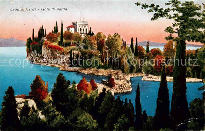 Isola di Garda Lago di Garda Panorama