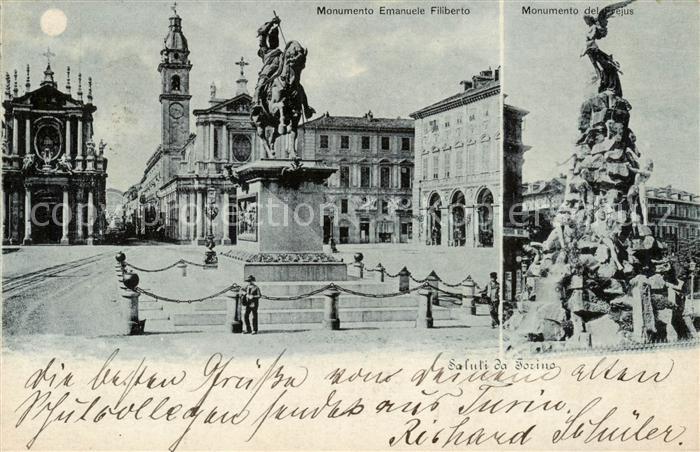 Torino Turin IT Monumento Emanuele Filiberto Monumento del Frejus