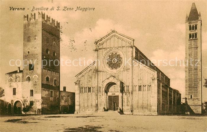 Verona  Veneto IT Basilica di ssn Zeno Maggiore