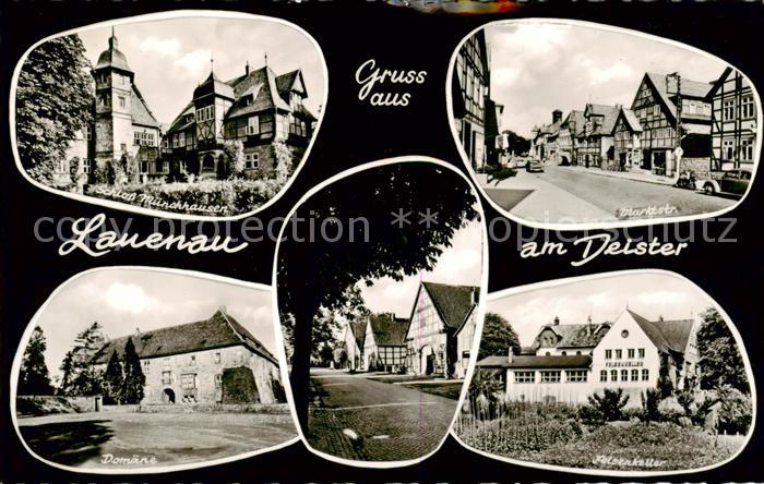 Lauenau Schloss Muenchhausen Marktstrasse Domaene Felsenkeller