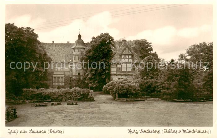 Lauenau Burg Swedestorp Freiherr von Muenchhausen