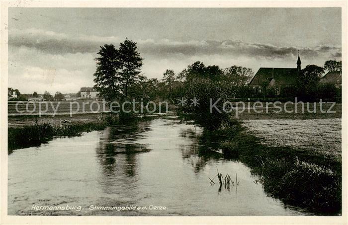 Hermannsburg Stimmungsbild an der Oertze