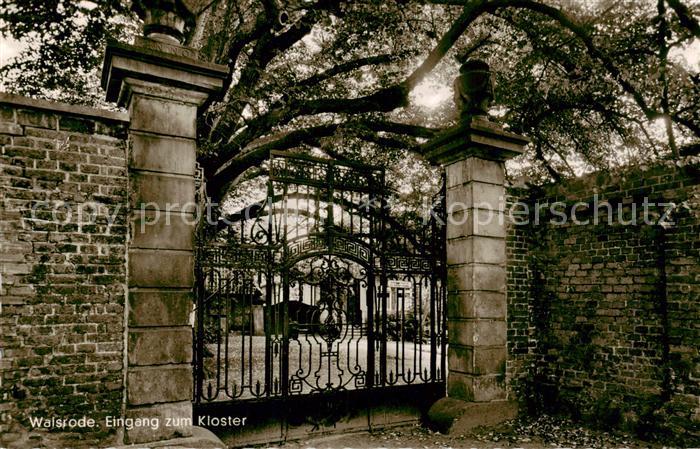 Walsrode Lueneburger Heide Eingang zum Kloster
