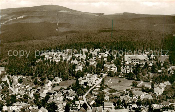 Braunlage Harz Fliegeraufnahme