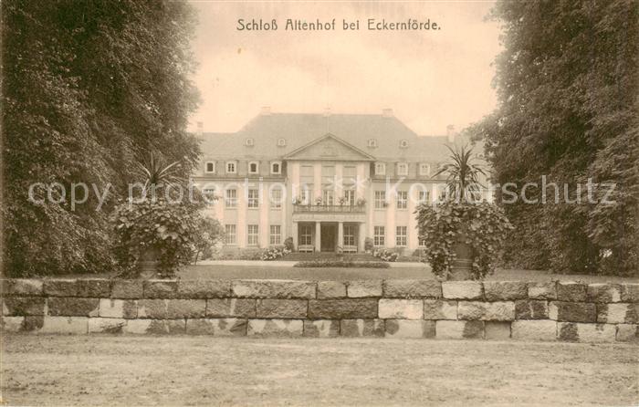 Eckernfoerde Ostseebad Schloss Altenhof