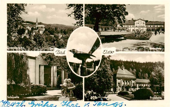 Bad Elster Gesamt Badeplatz Salzquelle Badehaus