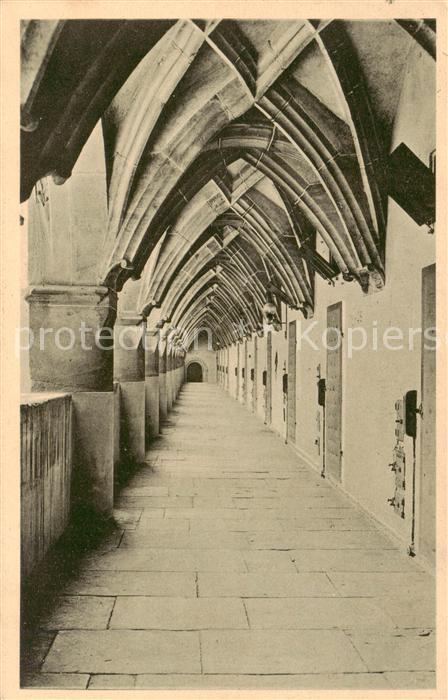 Kulmbach Bayern Plassenburg Kreuzgang des Schoenen Hofes
