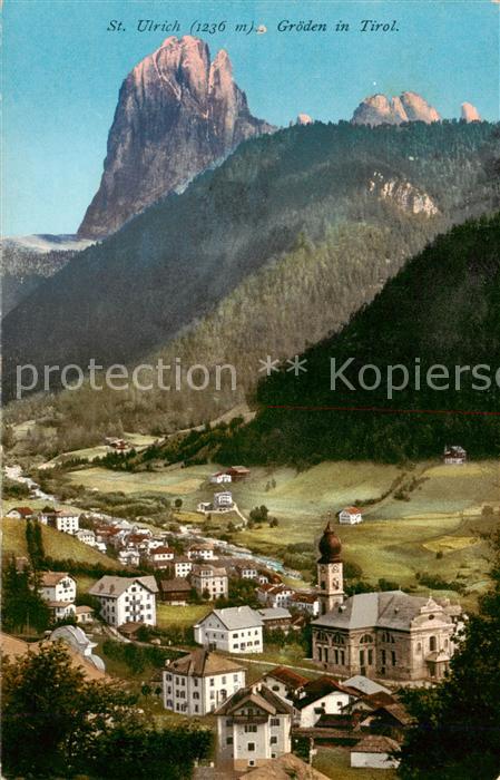 St Ulrich-Groeden Tirol Panorama
