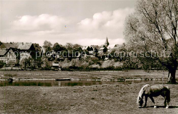 Polle Oberweser Panorama